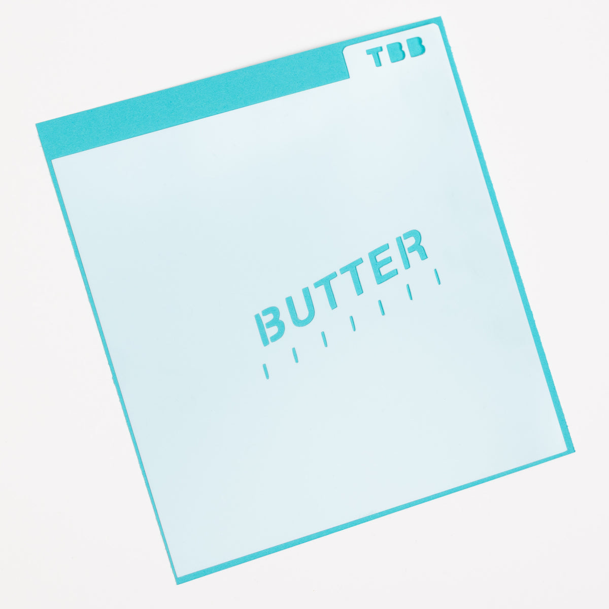 Butter Stick Cookie Cutter (With or Without Stencil)