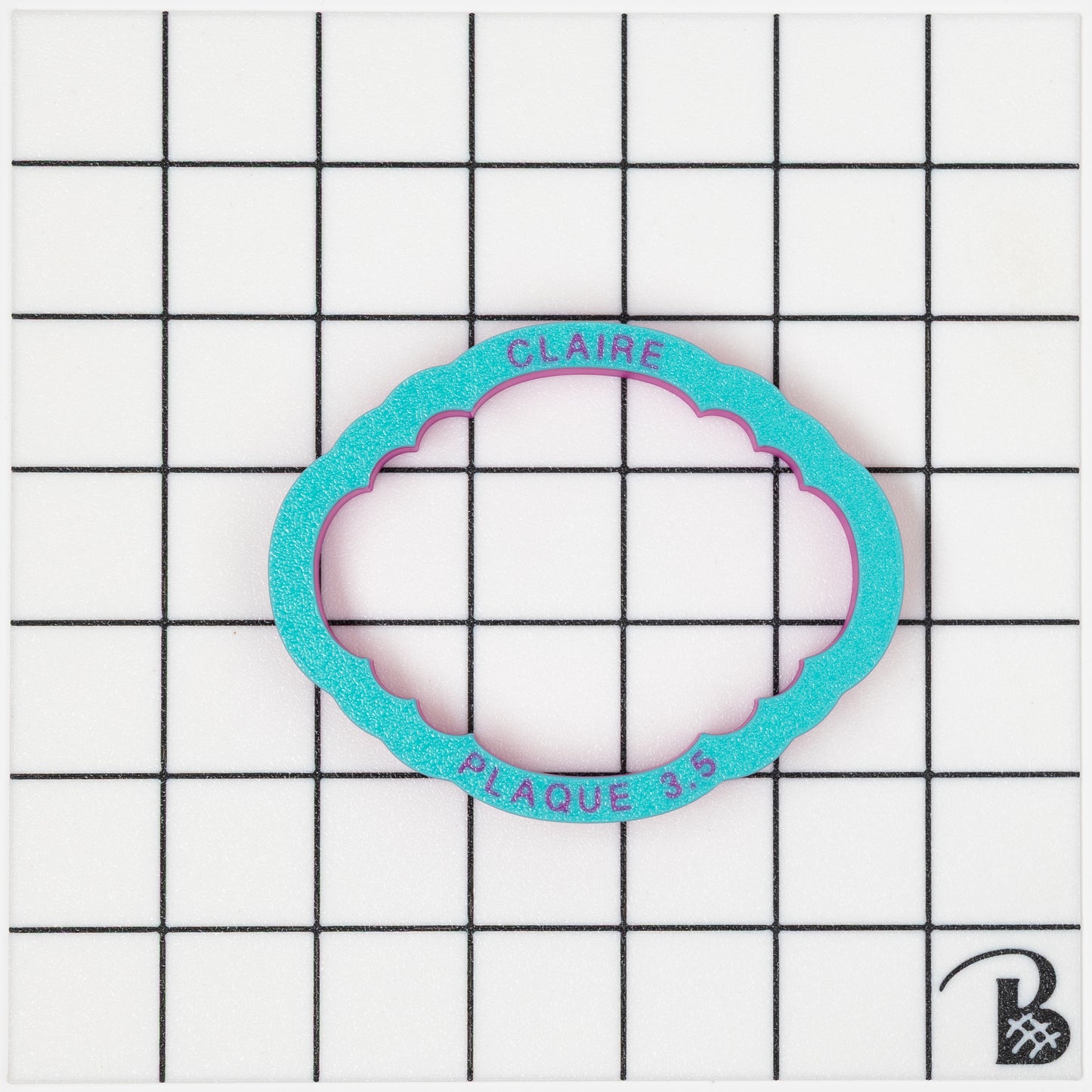 Claire Plaque Cookie Cutter
