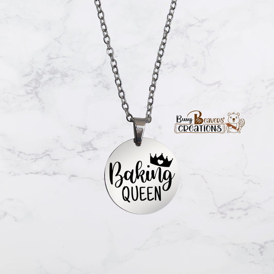 'Baking Queen' Necklace