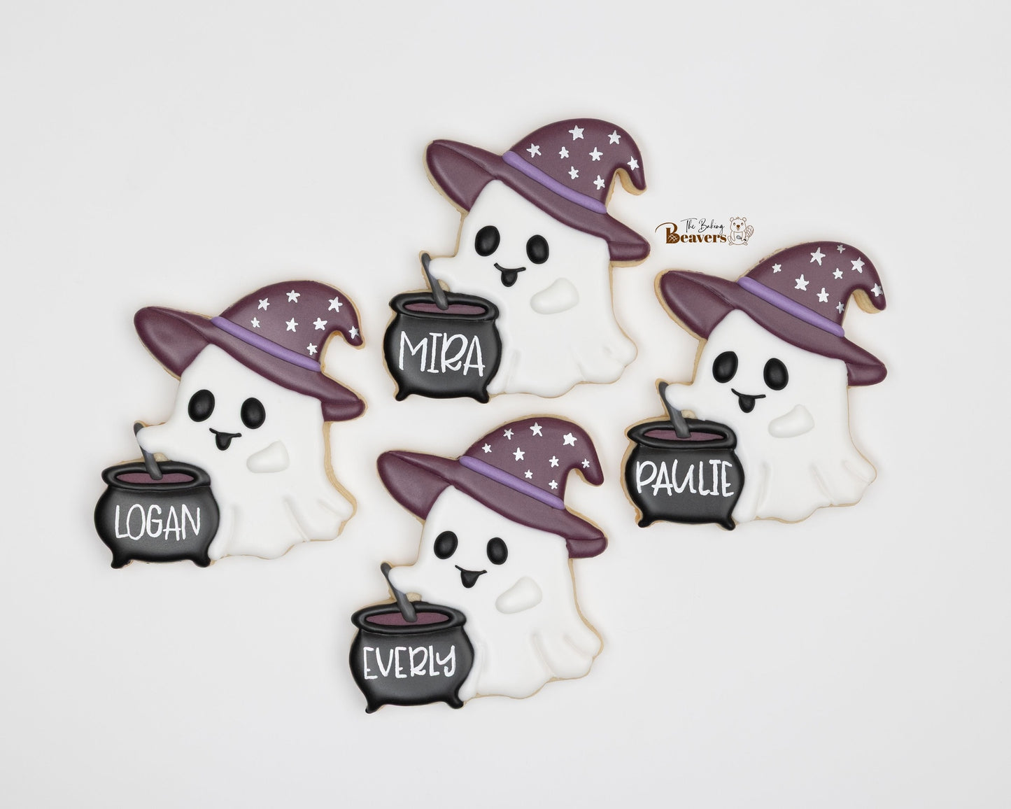 Witch Ghost Stirring Cauldron Cookie Cutter