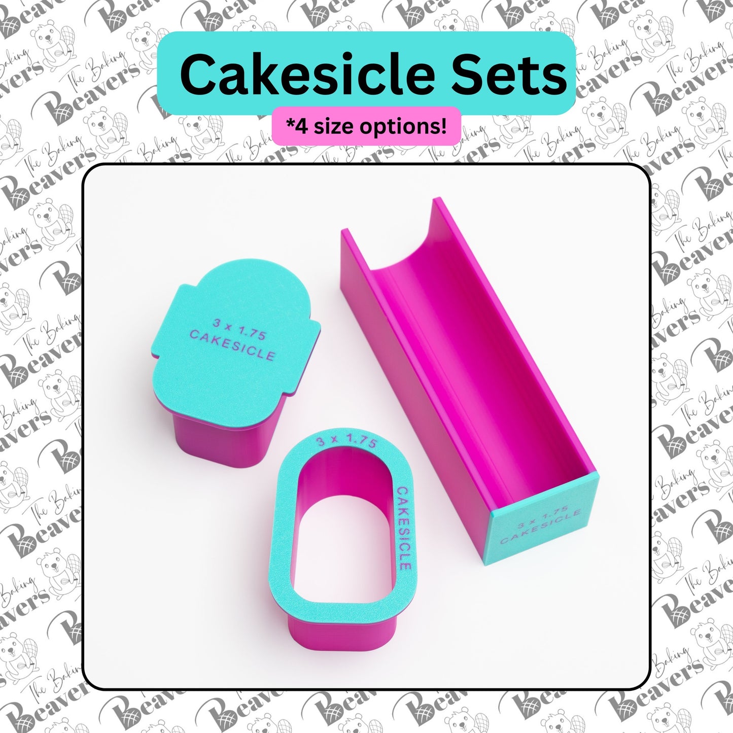Cakesicle Set (Cutter, Popper and Tray)