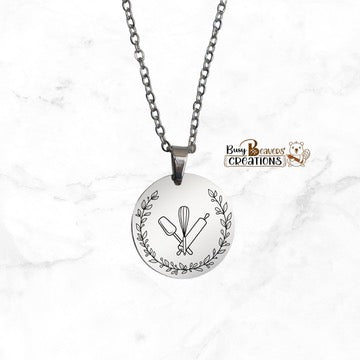 Baker/Cookier Necklace (Spatula, Whisk, Roller)