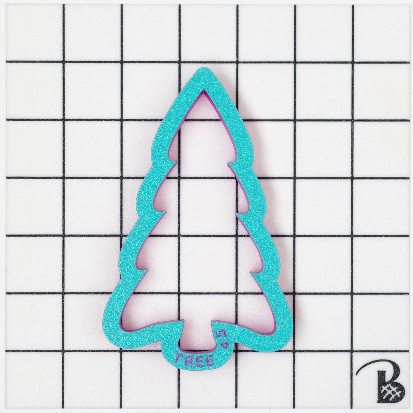 Christmas Tree (rounded and skinny) Cookie Cutter (recommend sizing up)