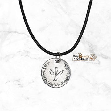 Baker/Cookier Necklace (Spatula, Whisk, Roller)