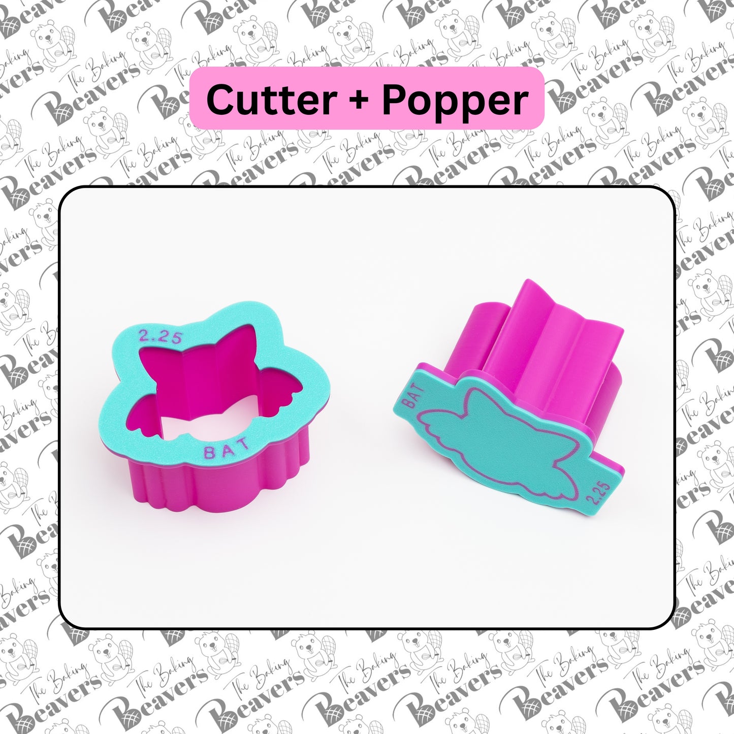 BAT Cake Pop Set (Cutter, Popper and Tray)
