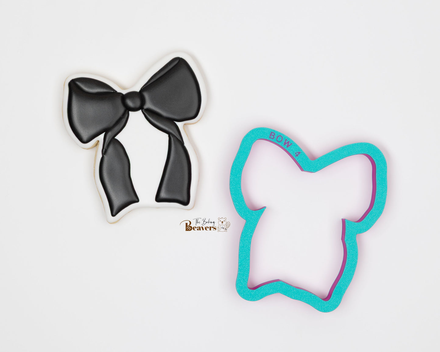 Bow with Long Ribbons Cookie Cutter