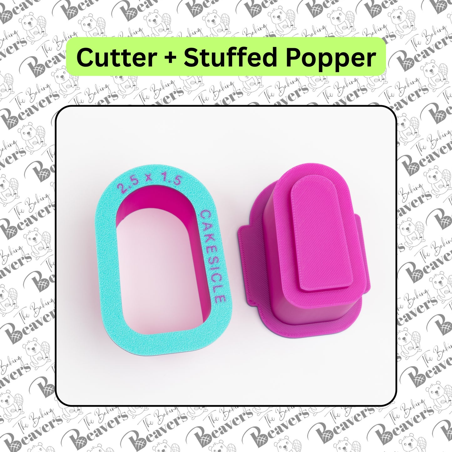 Cakesicle Set (Cutter, Popper and Tray)