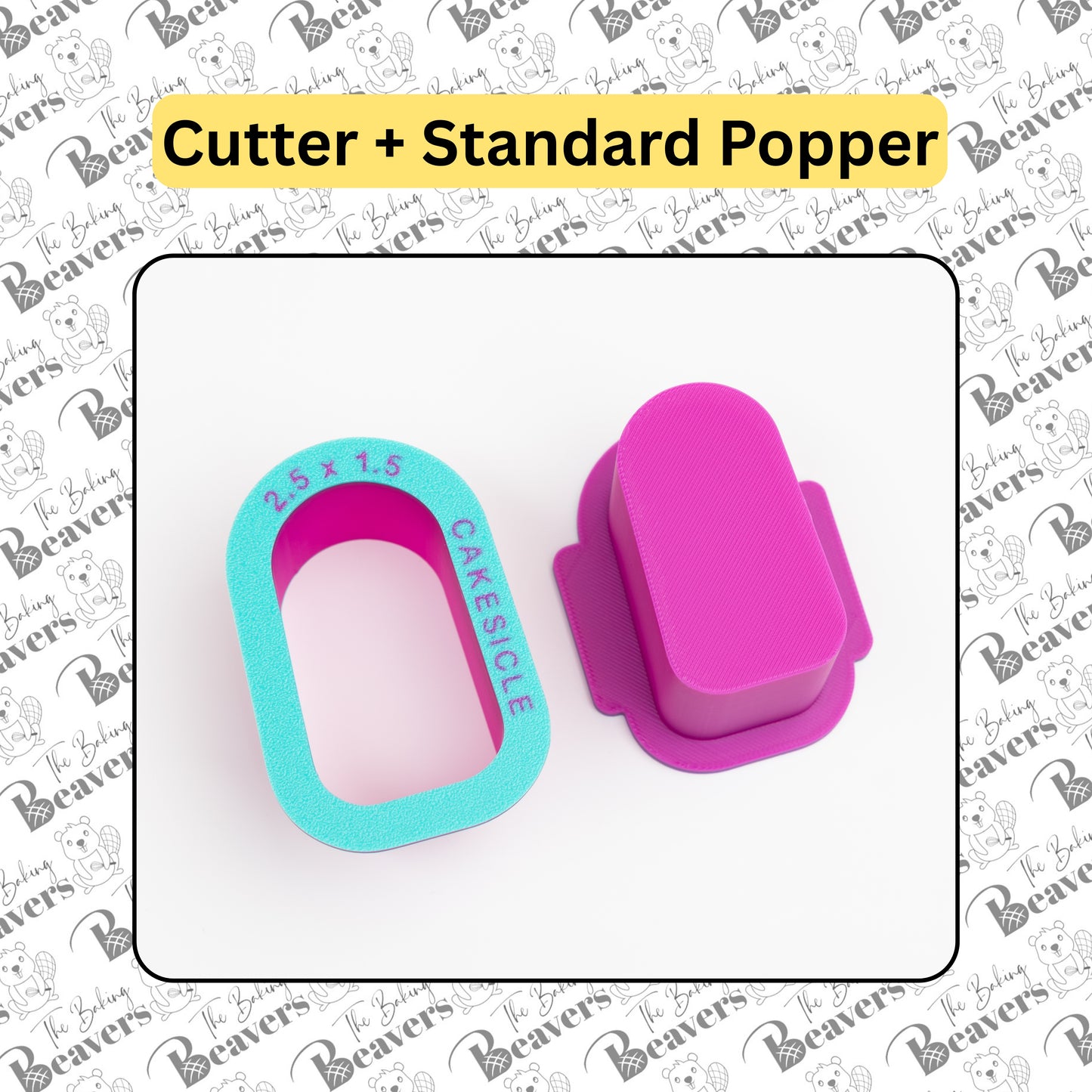 Cakesicle Set (Cutter, Popper and Tray)
