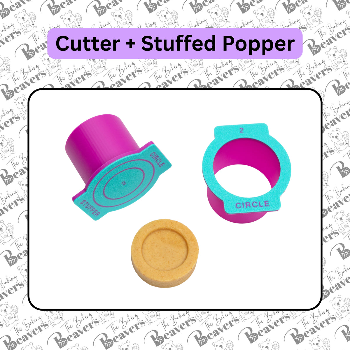 Circle Cake Pop Set (Cutter, Popper, Stuffed Popper and Tray)