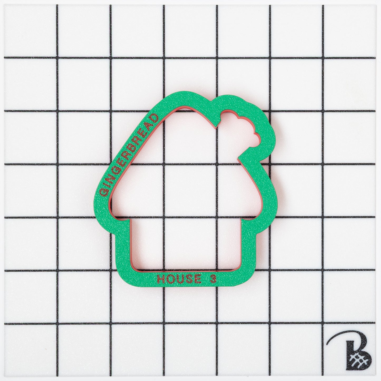 Chunky Gingerbread House Cookie Cutter
