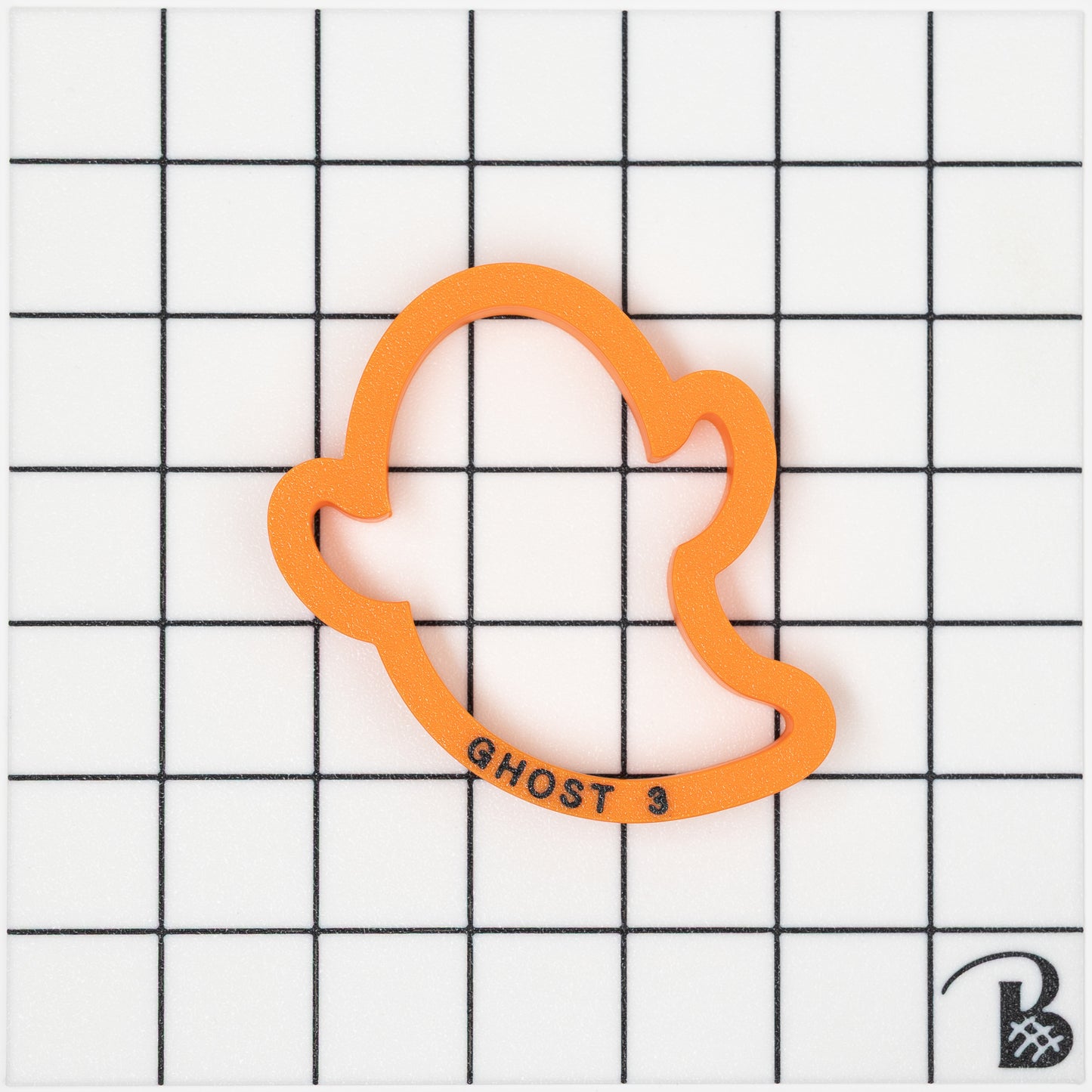 Halloween - Set of 4 Cookie Cutters - Boo!,  Ghost,  tombstone, and pumpkin