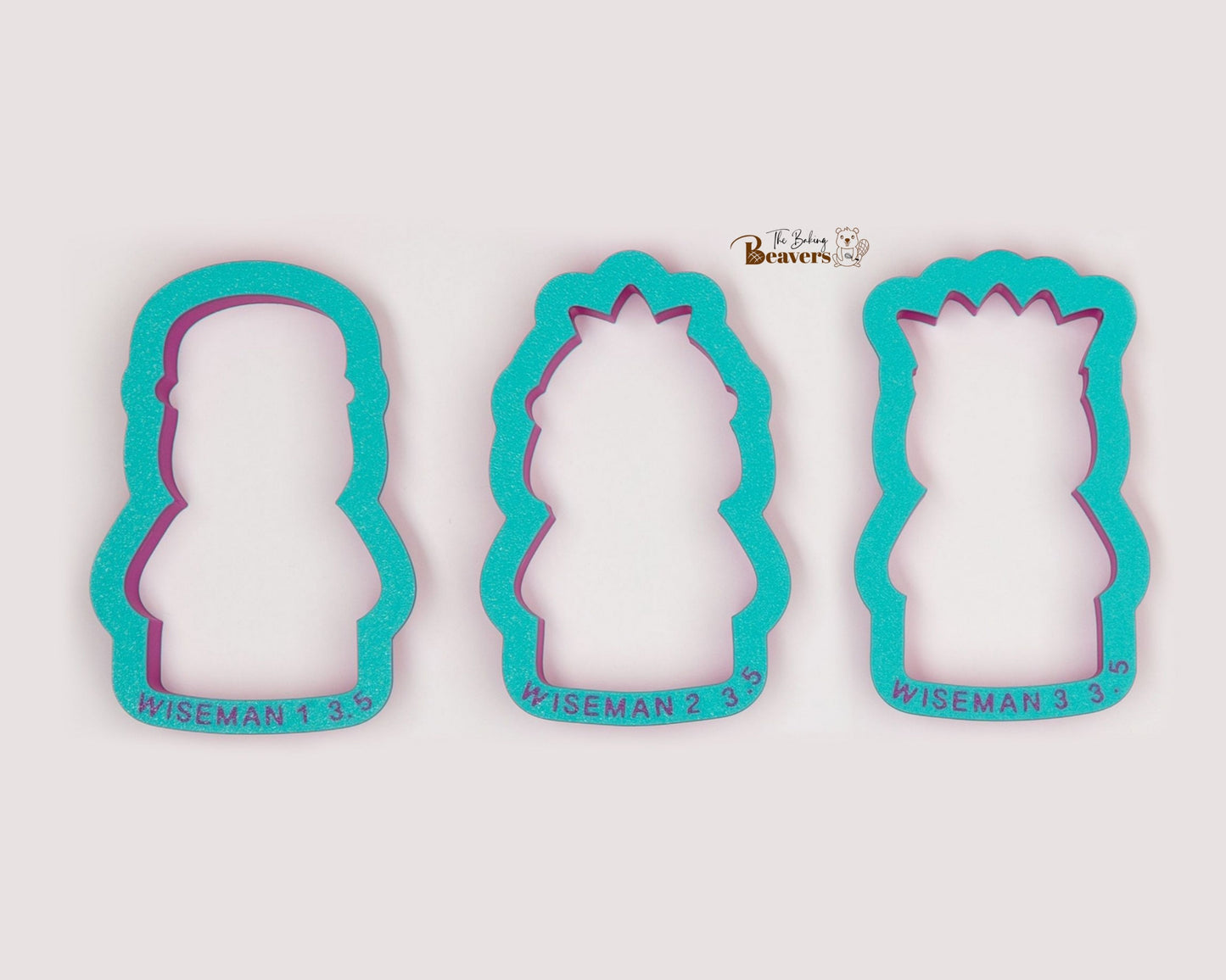Three Wise Men Cookie Cutter Set (includes 3 cutters)