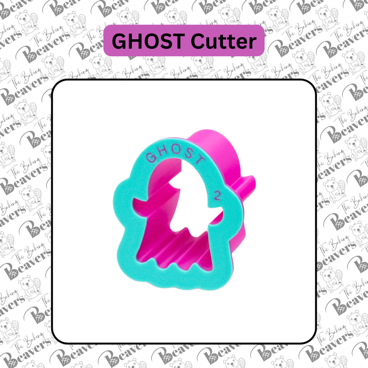 Halloween GHOST Cake Pop Mold Set (Cutter, Popper and Tray + Detailed Popper option)