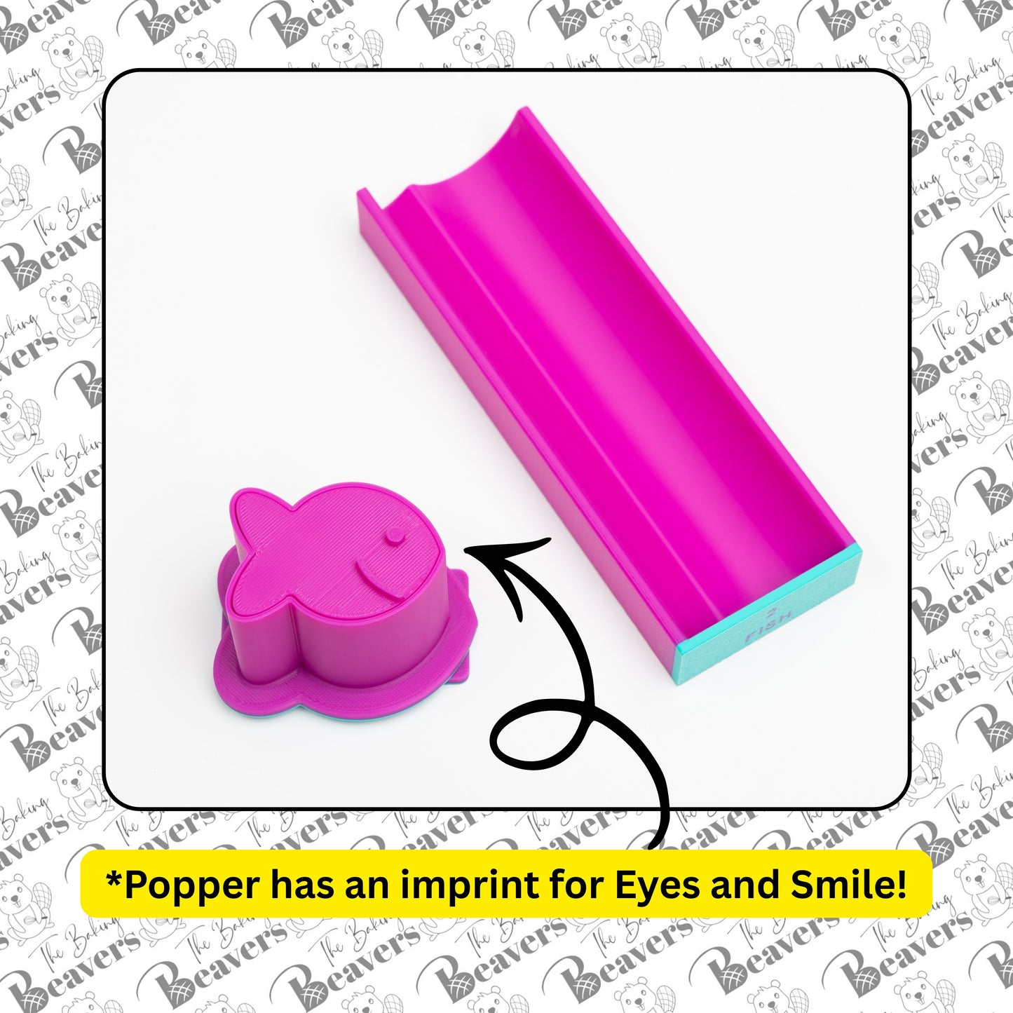 Goldfish Cake Pop Set (Cutter, Popper and Tray)