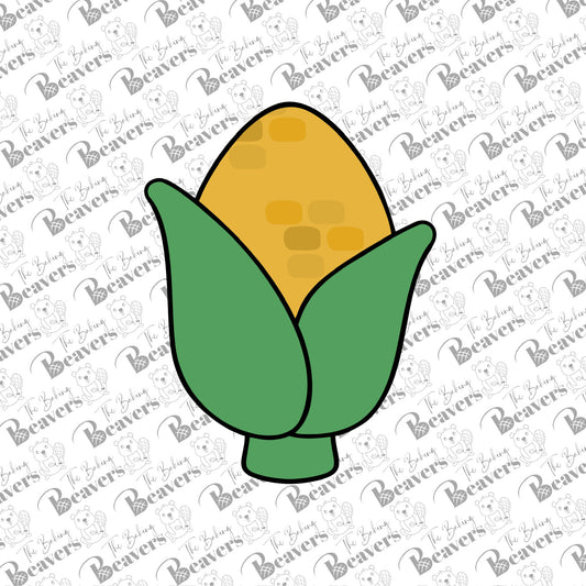 Chunky Cute Corn Cookie Cutter