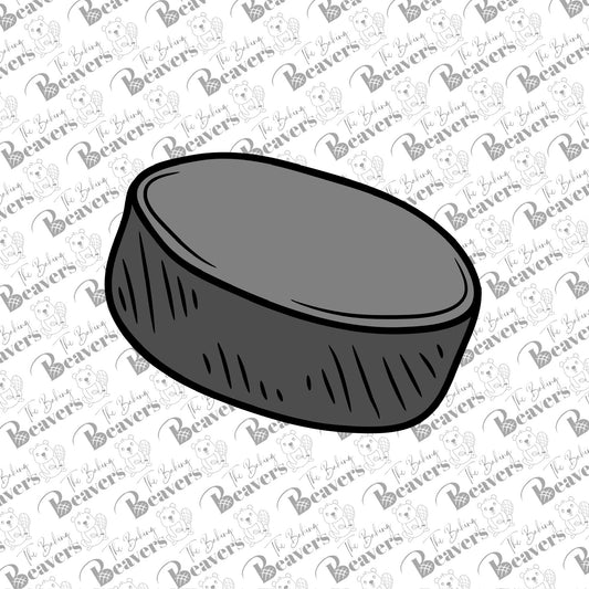 Ice Hockey Puck Cookie Cutter