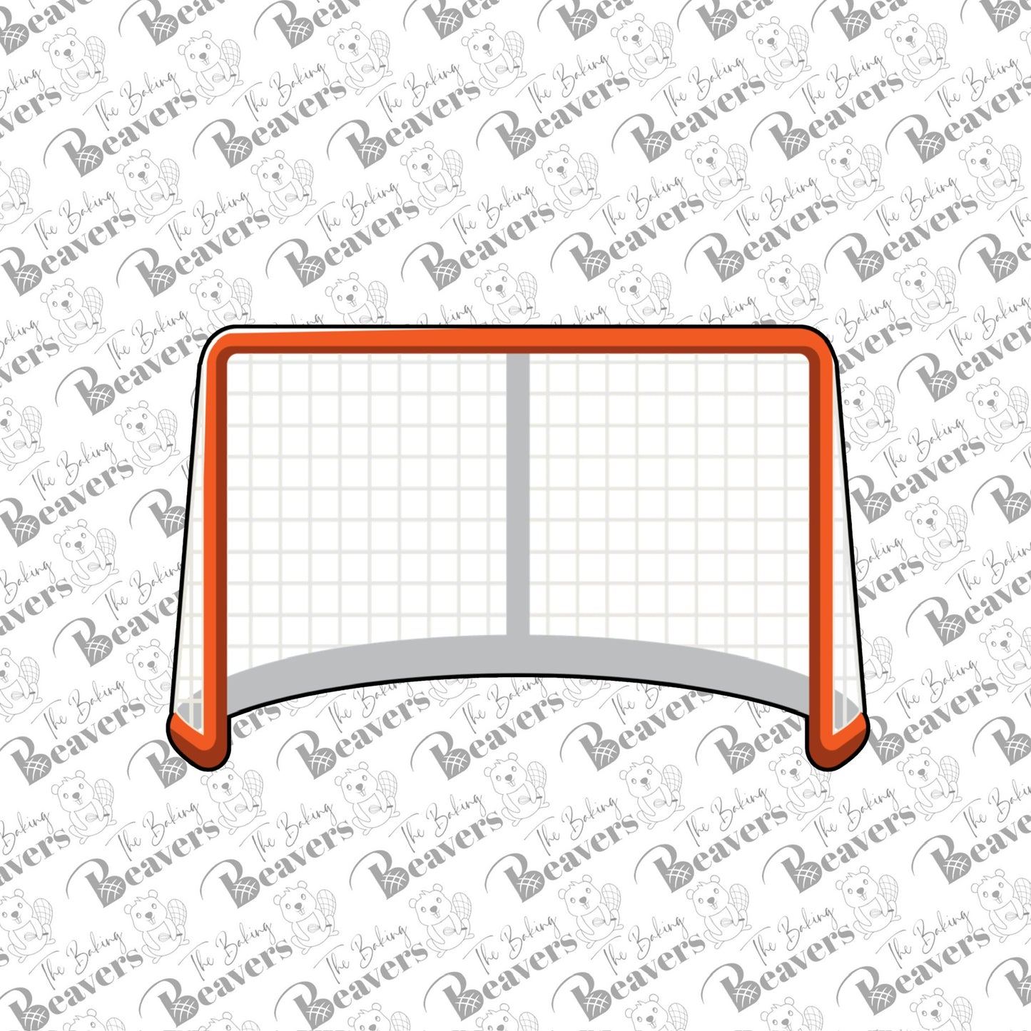 Ice Hockey Goal/Net Cookie Cutter