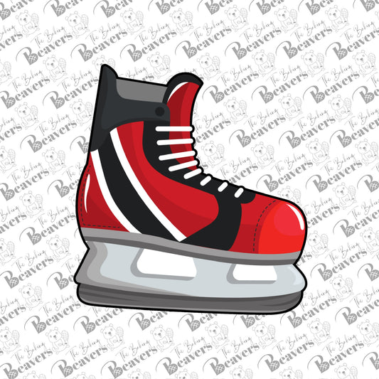 Ice Hockey Skate Cookie Cutter