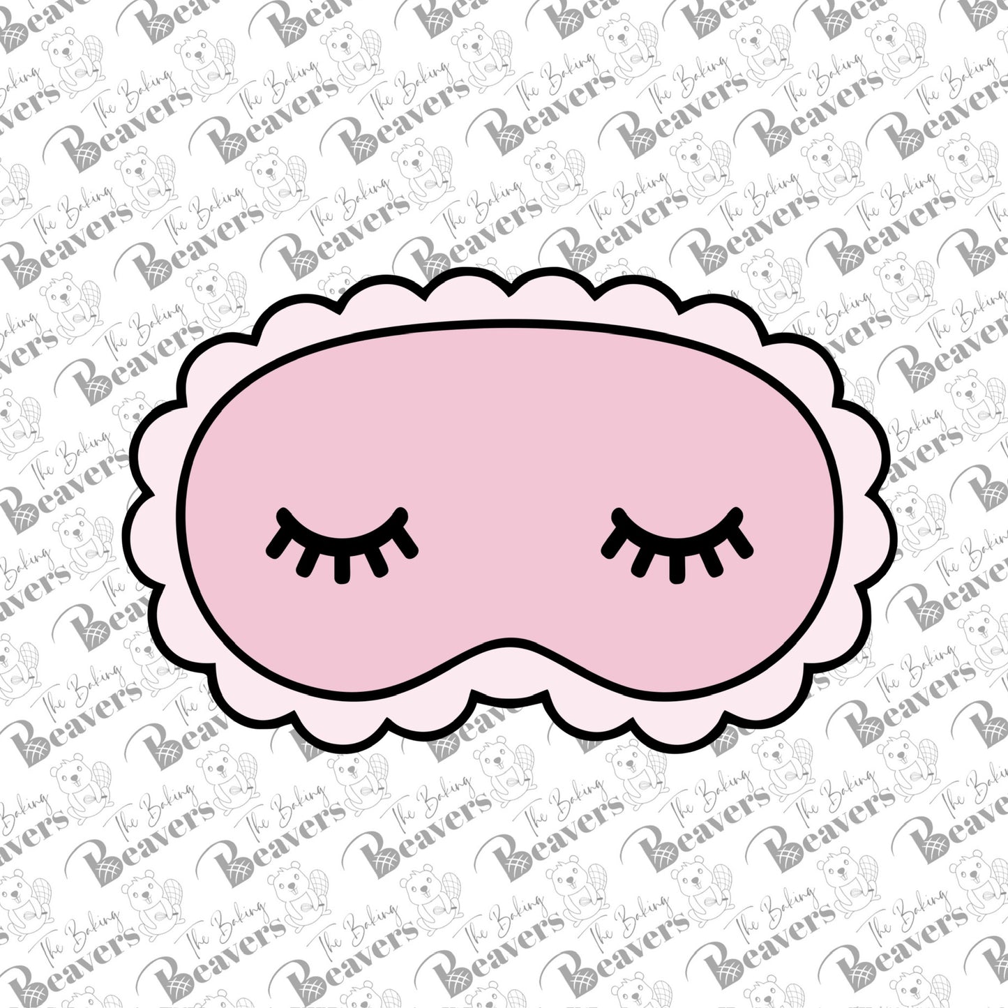 Spa Face Mask | Eye Mask Cookie Cutter