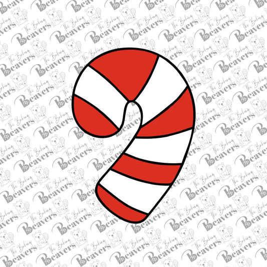 Chunky Candy Cane Cookie Cutter