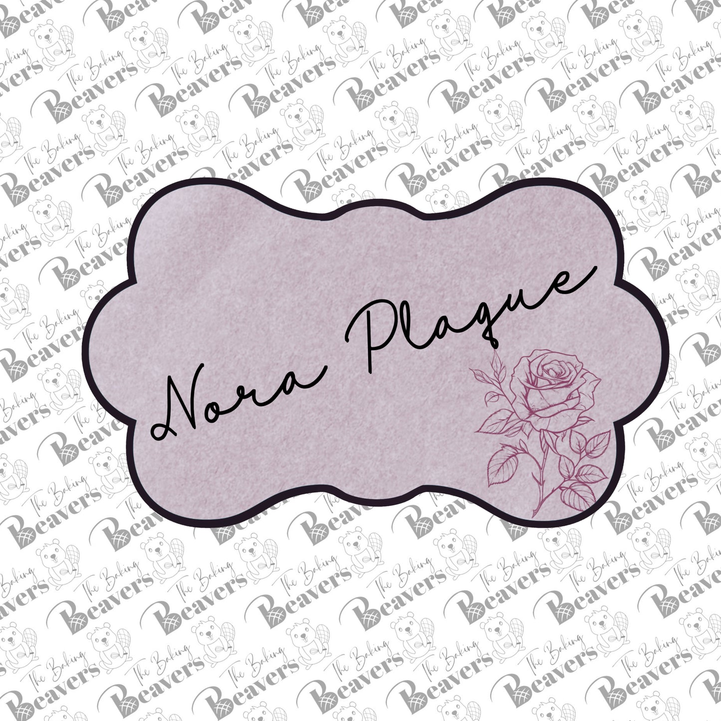 Nora Plaque Cookie Cutter