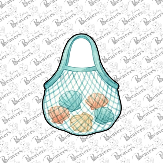 Shell Collecting Bag | Beach Tote Cookie Cutter