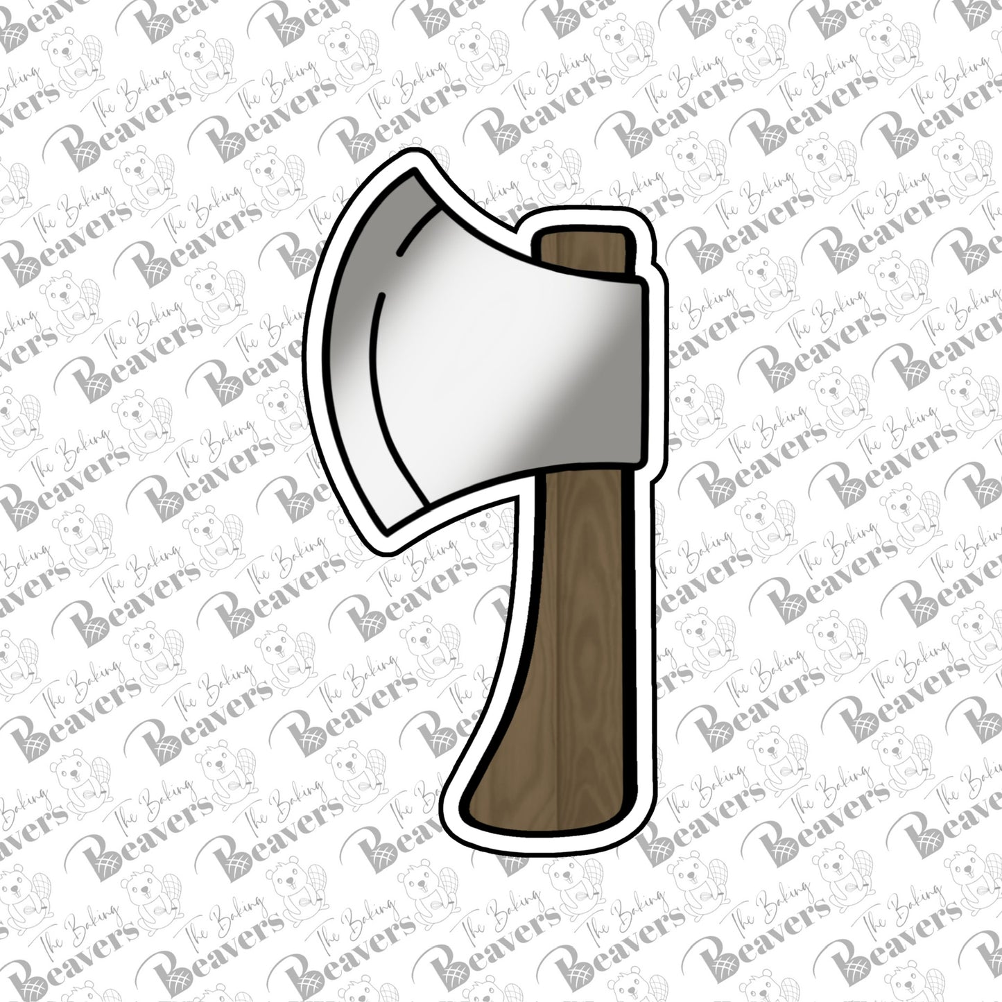 Axe Cookie Cutter (recommend sizing up)