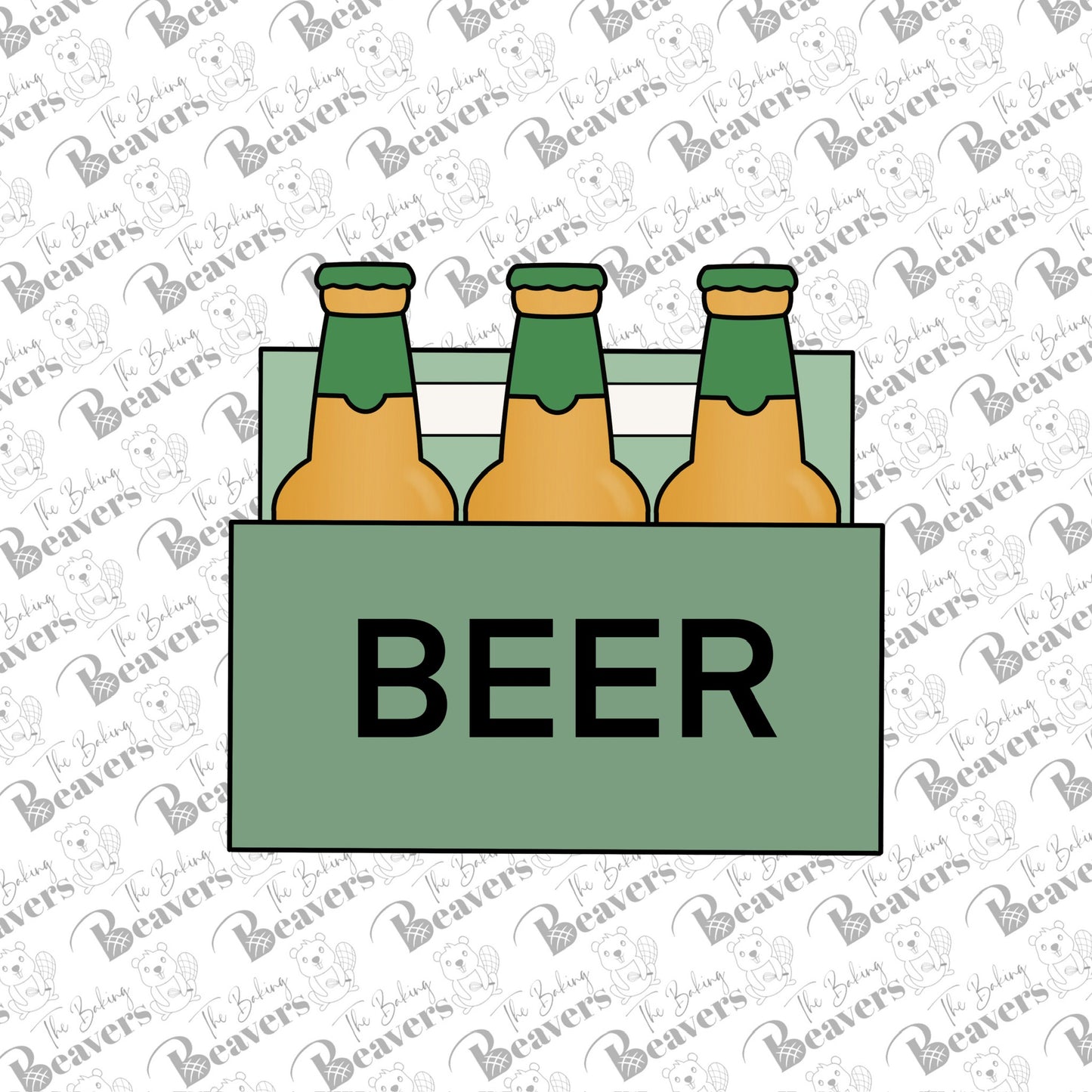 6 Pack beverage Cookie Cutter | Beer | Soda