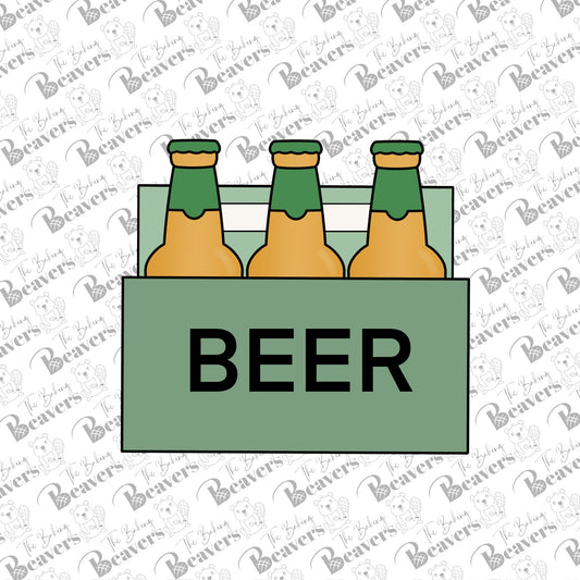 6 Pack beverage Cookie Cutter | Beer | Soda