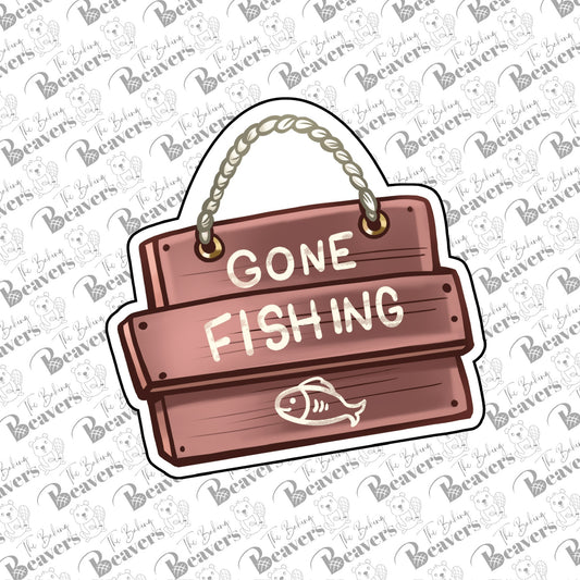 Hanging Wooden Sign Cookie Cutter