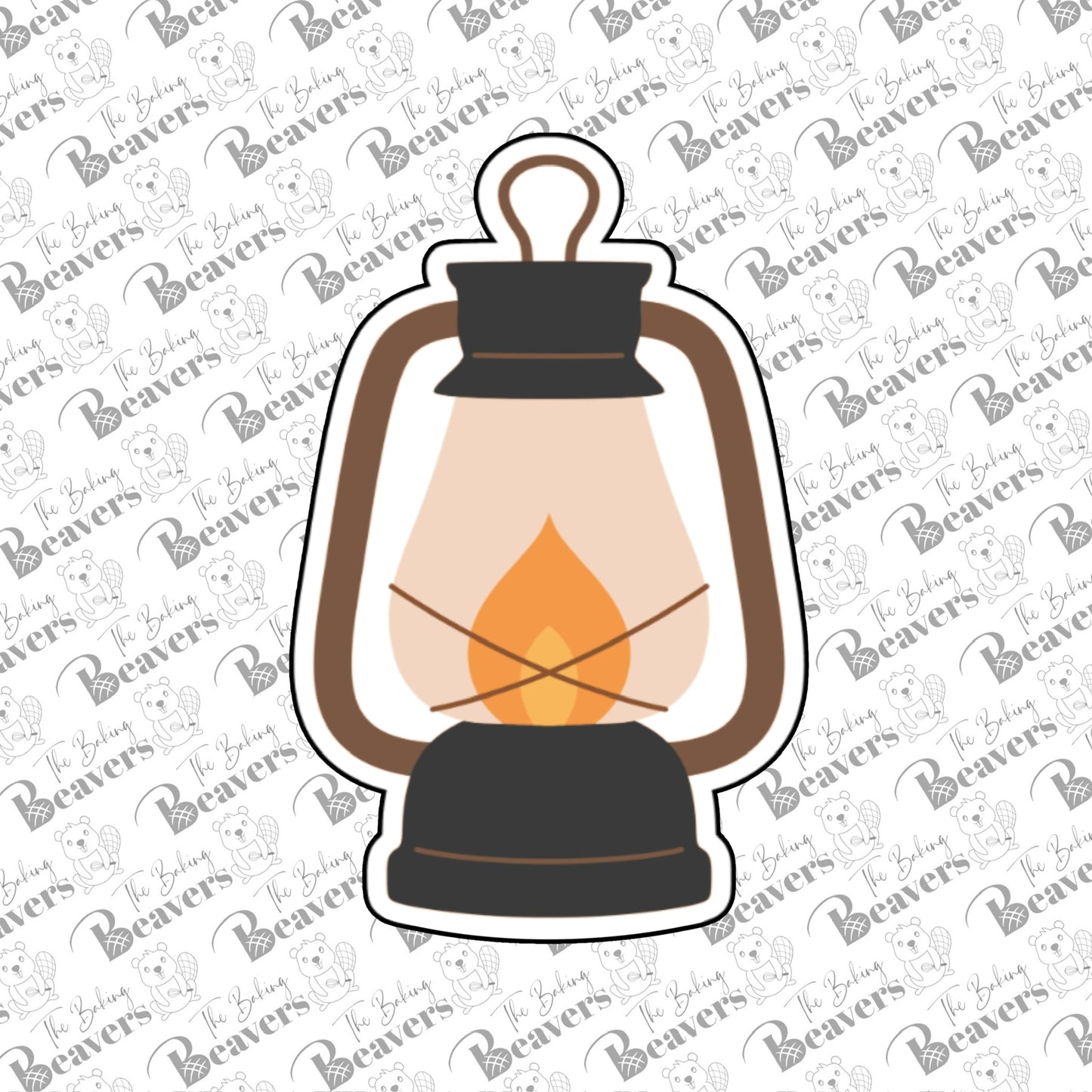 Camping Lantern Cookie Cutter