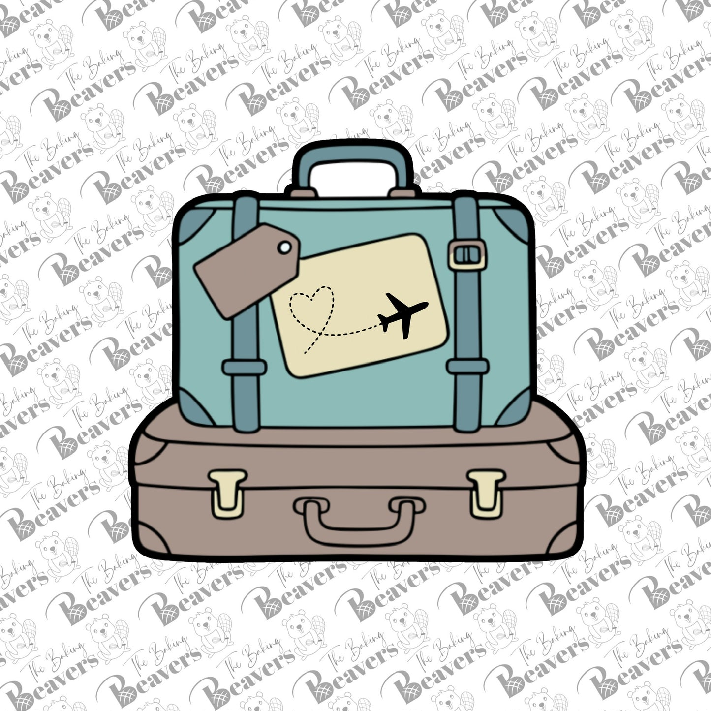 Luggage Cookie Cutter