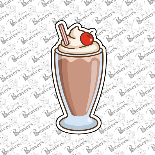Milkshake Cookie Cutter (recommend sizing up)
