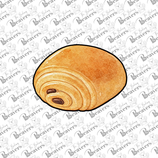 Chocolate Croissant Cookie Cutter