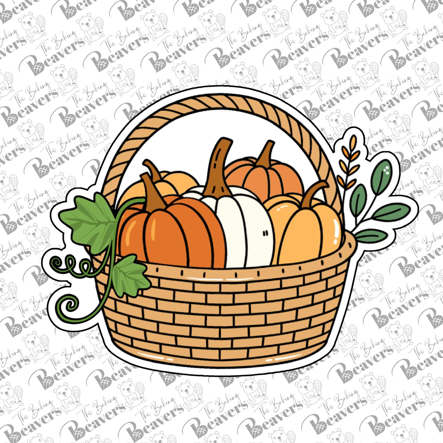 Fall Basket Cookie Cutter