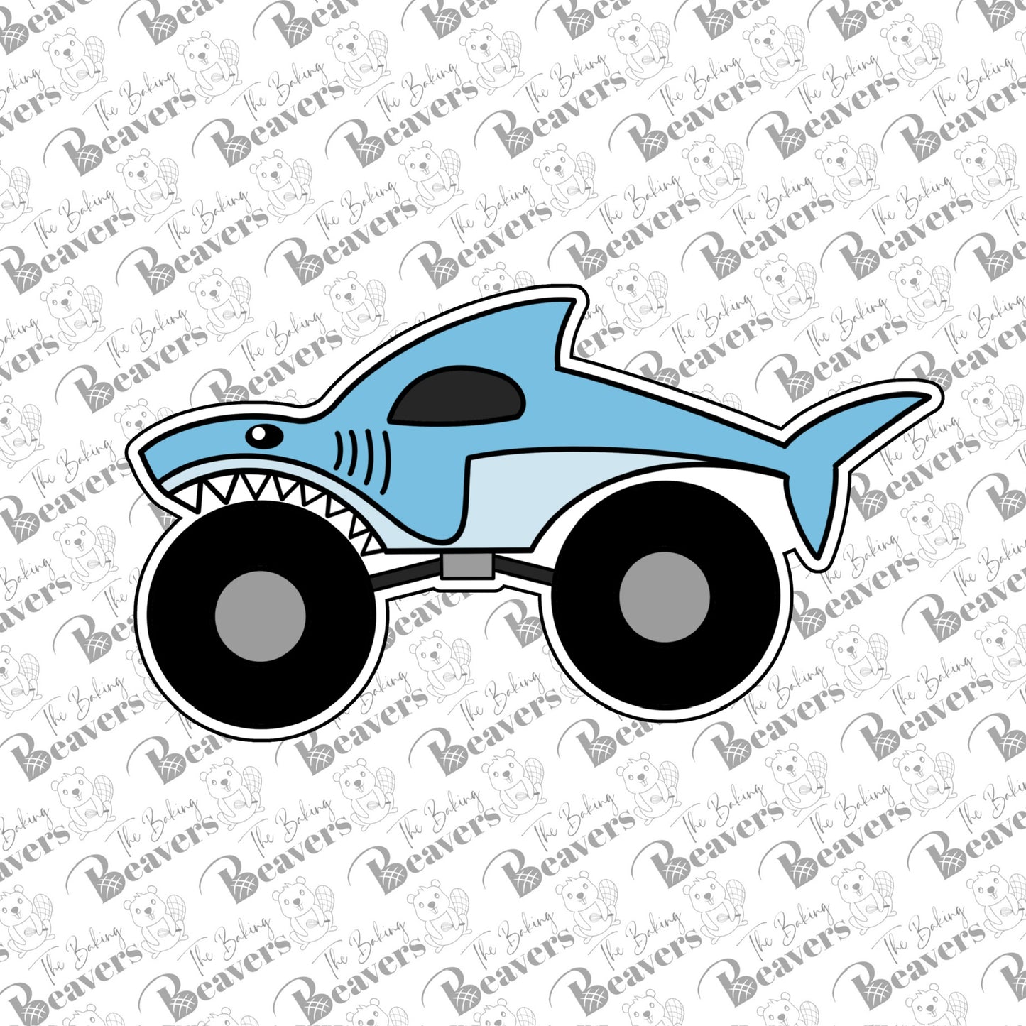 Shark Truck Cookie Cutter