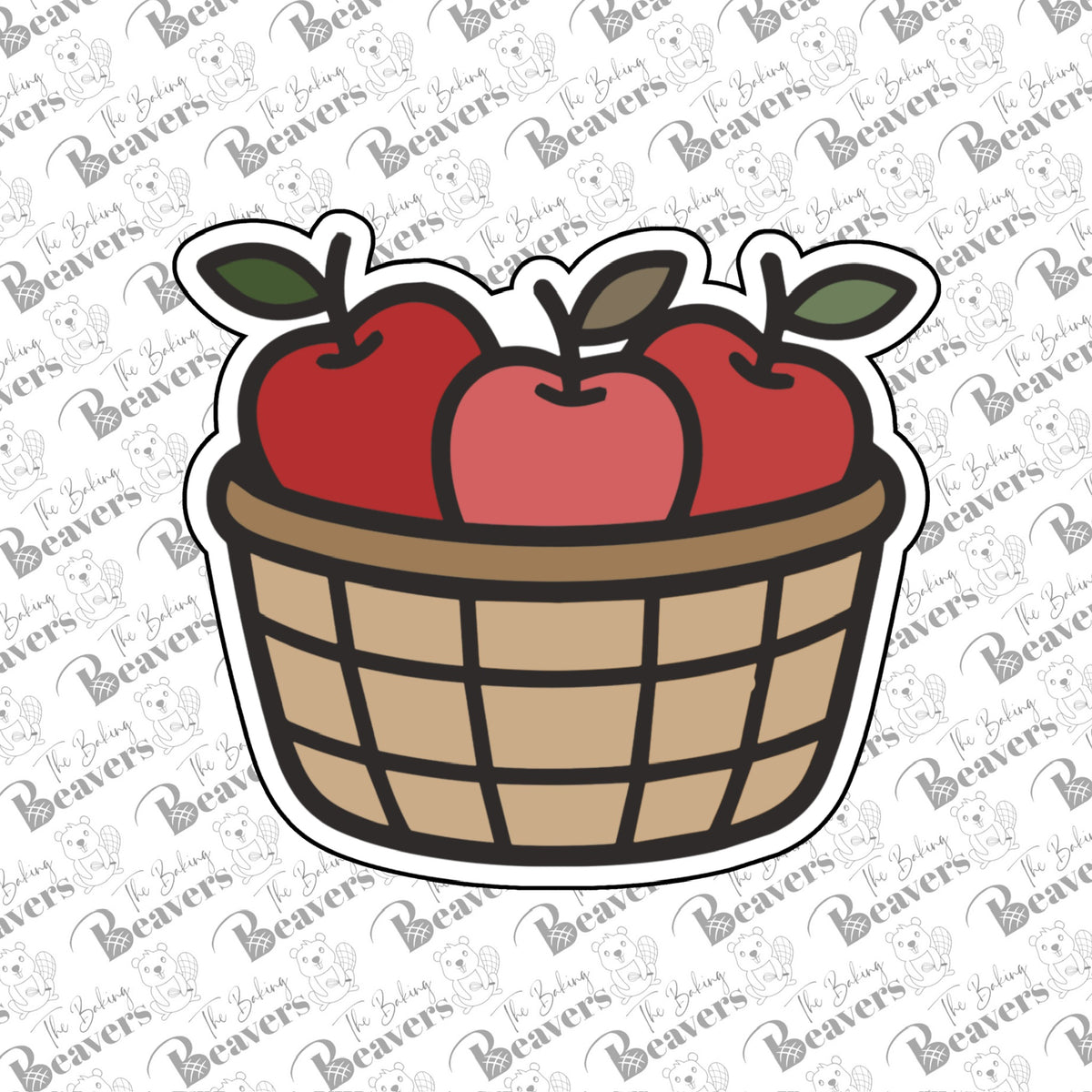 Basket of Apples Cookie Cutter