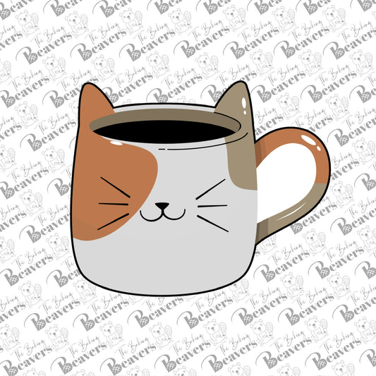 Cat Mug Cookie Cutter
