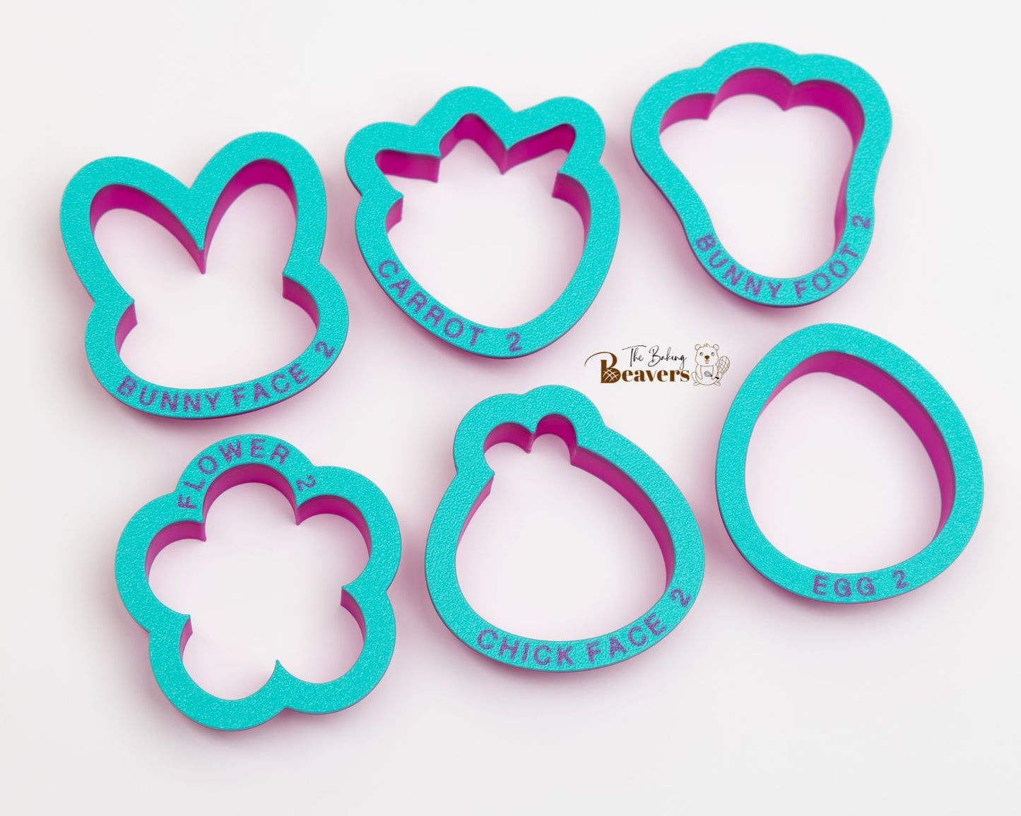Chunky Easter Minis - Set of 6 Cookie Cutters (available in larger sizes too)