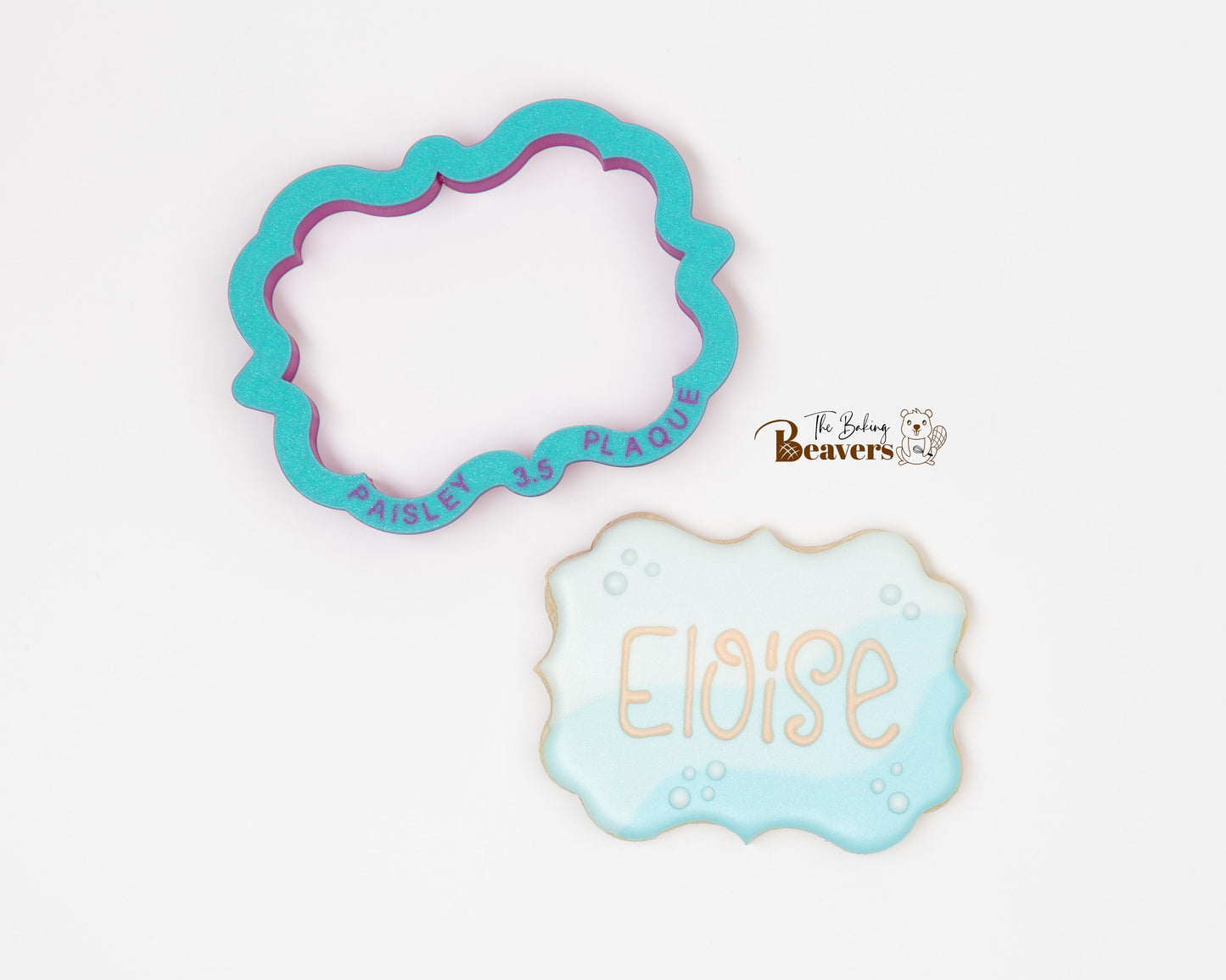 Paisley Plaque Cookie Cutter