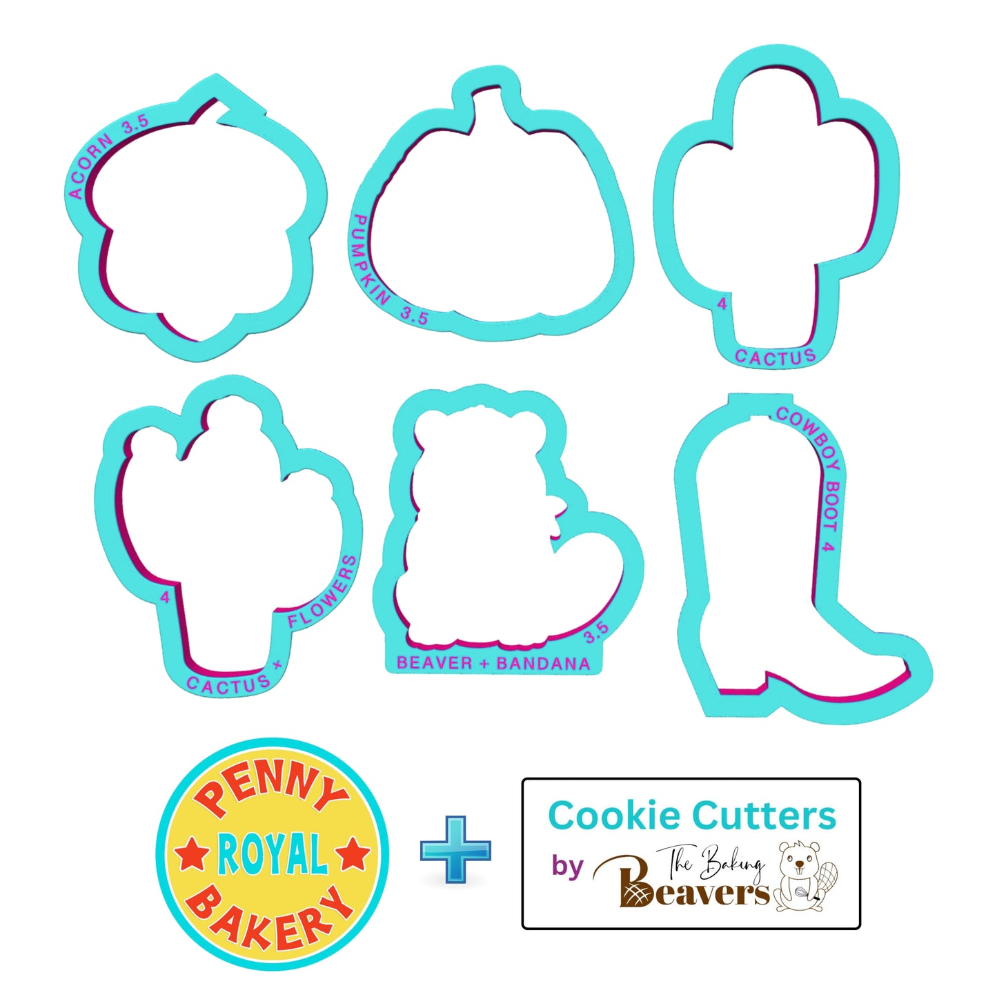 Penny Royal Bakery - Fall 2026 Cookie Class - Cookie Cutters