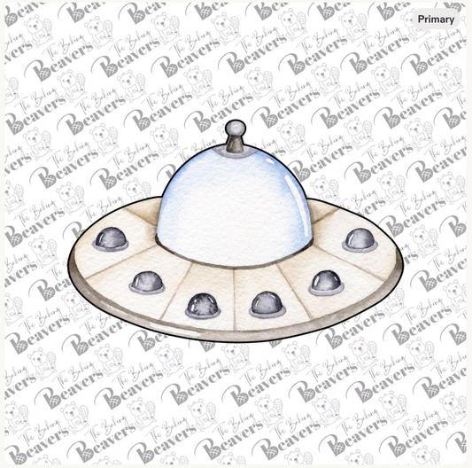 UFO with Antenna Cookie Cutter (may want to size up)