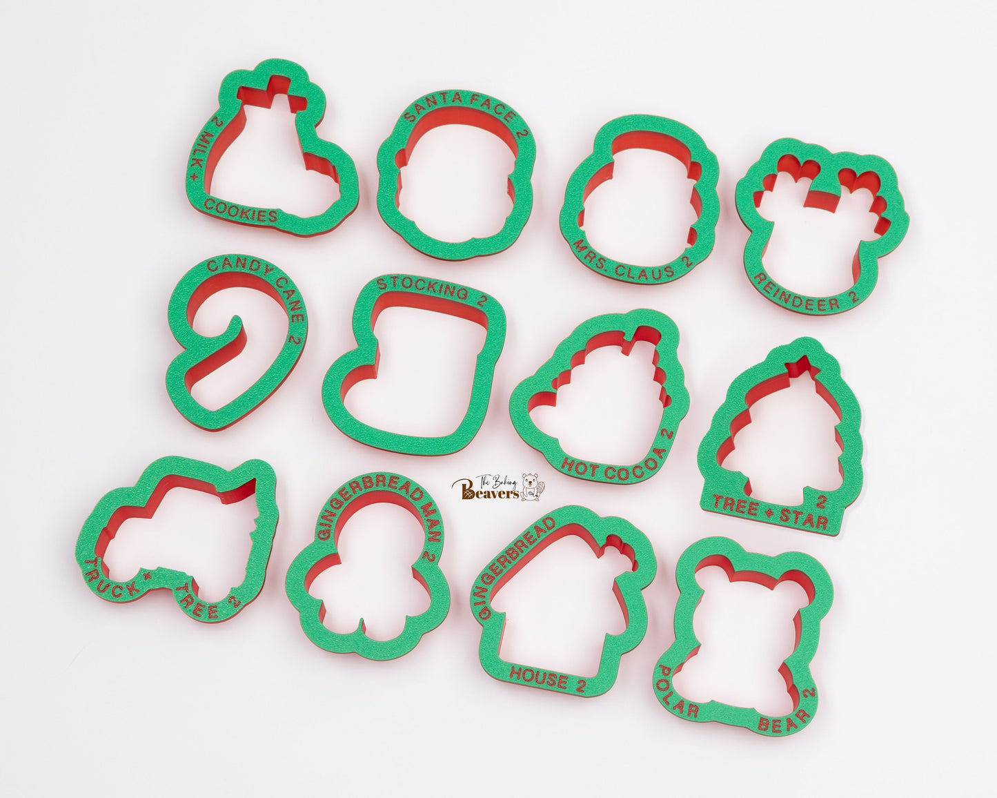 Christmas Dozen (3rd Edition- Chunky) Cookie Cutters
