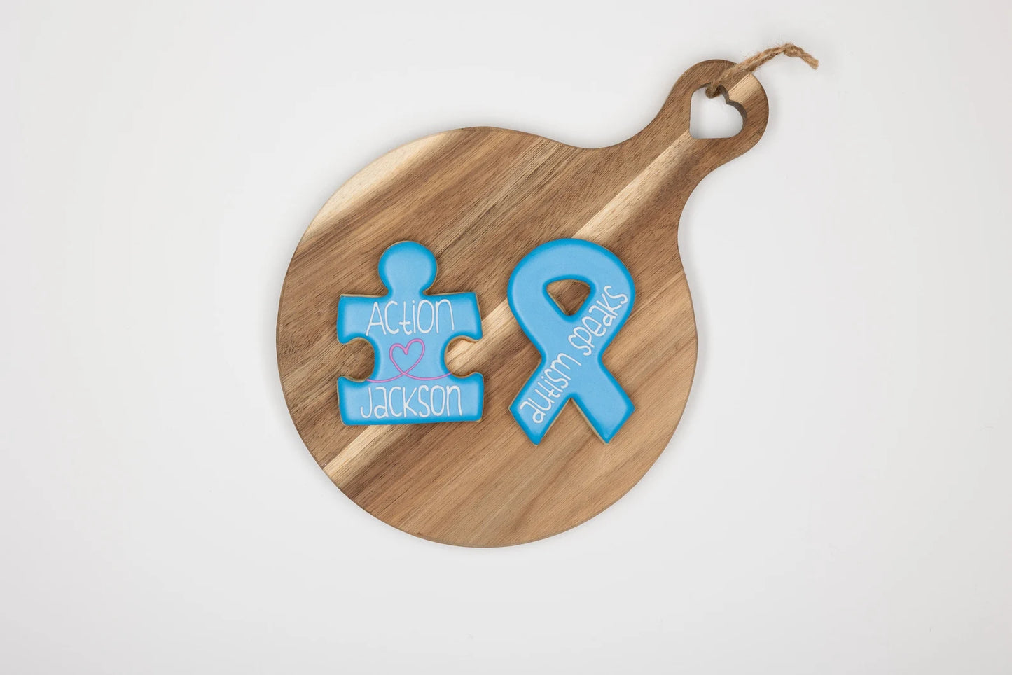 Awareness Ribbon Cookie Cutter (recommend sizing up)