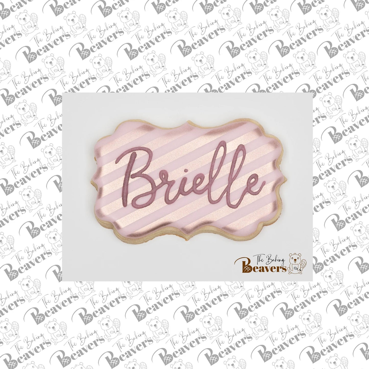 Skinny Paisley Plaque Cookie Cutter (recommend sizing up)
