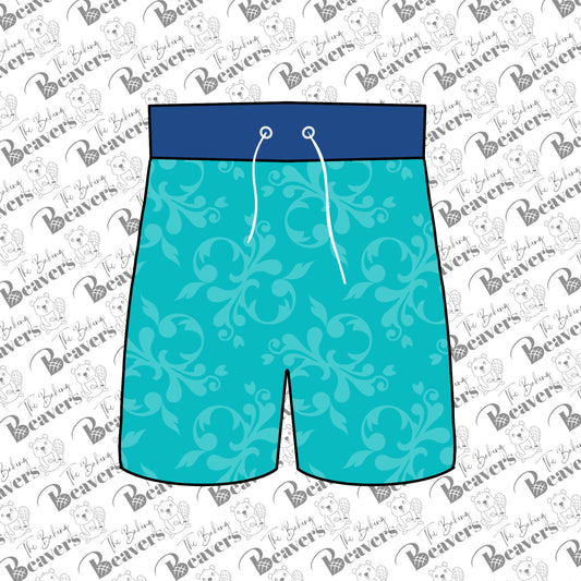 Swim Trunks Cookie Cutter