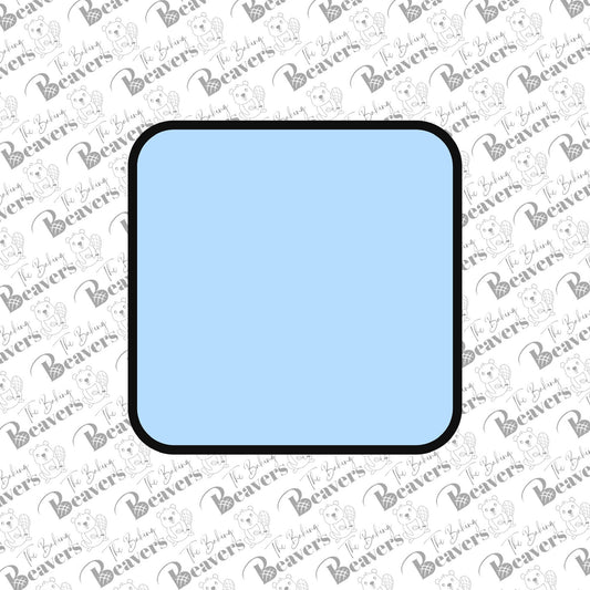 Rounded Corner Square Cookie Cutter (may want to size down)