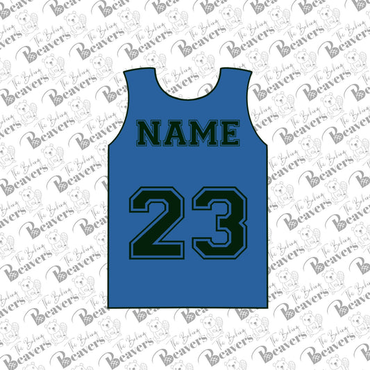 Tank Top/Basketball Jersey Cookie Cutter