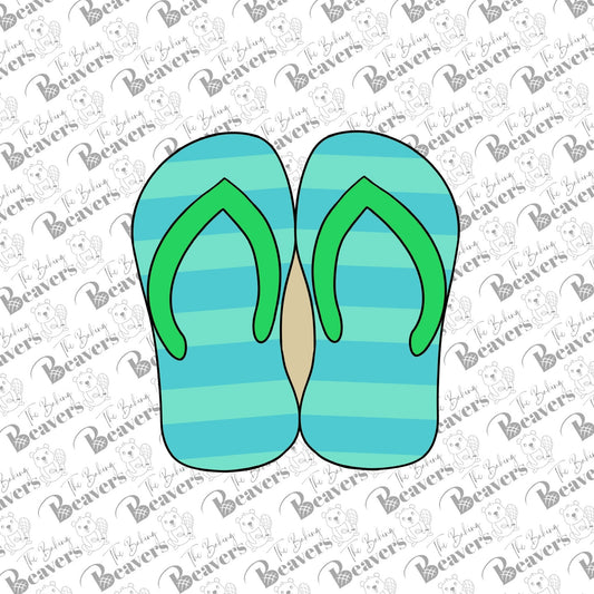Pair of Flip Flops Cookie Cutter