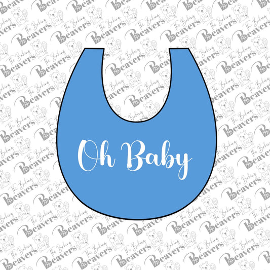 Baby Bib Cookie Cutter